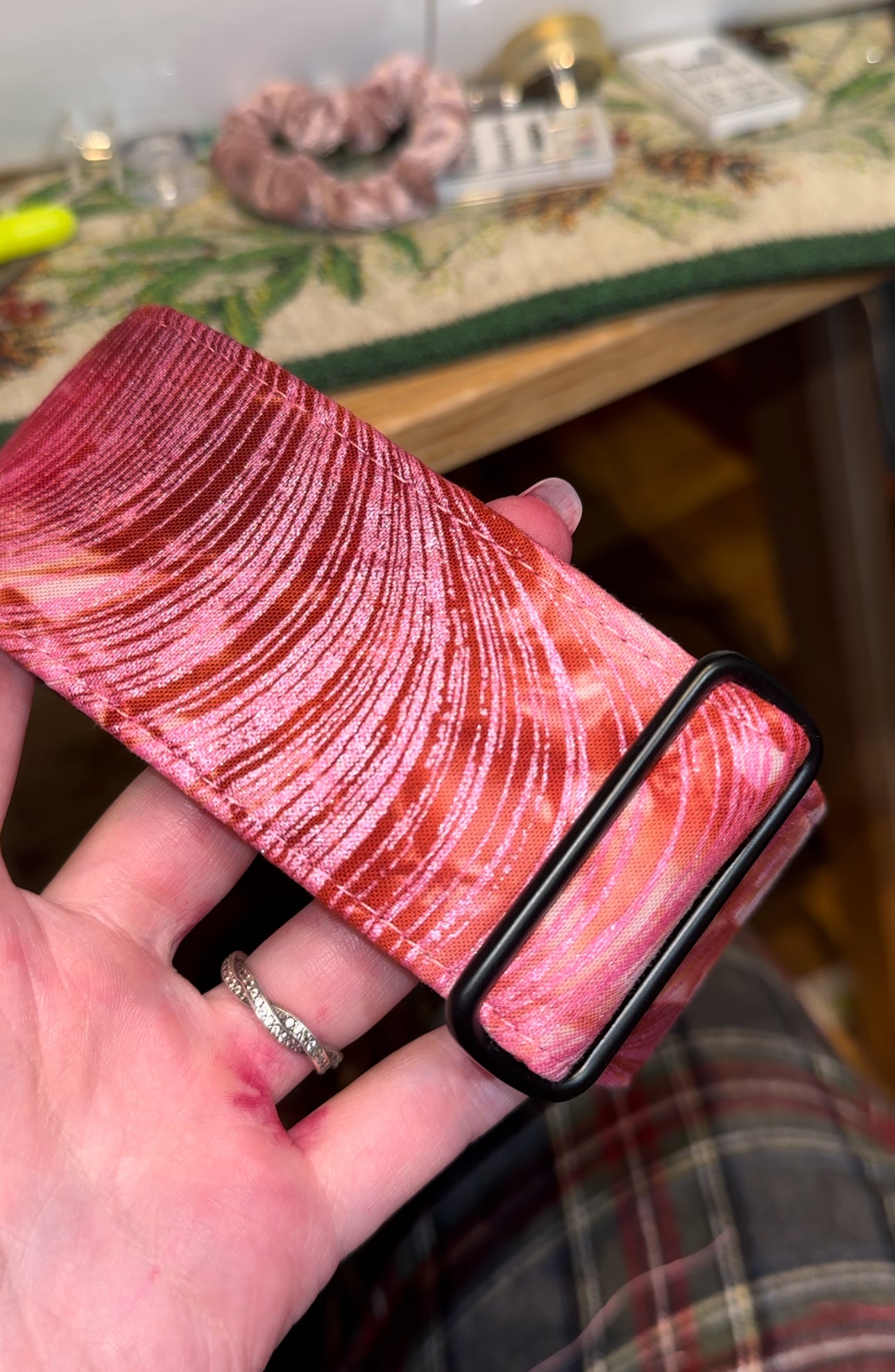 Tourmaline - Shimmery Cotton Collar