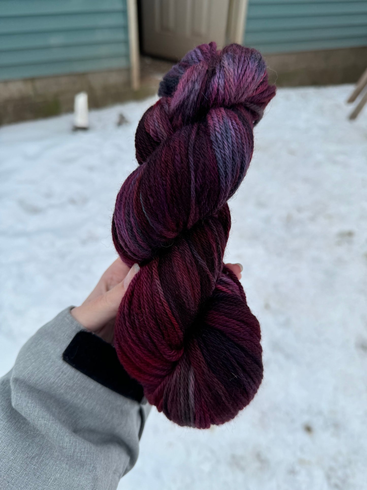Jewel - Hand Dyed Wool Yarn - Worsted