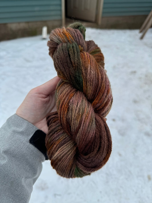 Garden - Hand Dyed Wool Yarn - Worsted