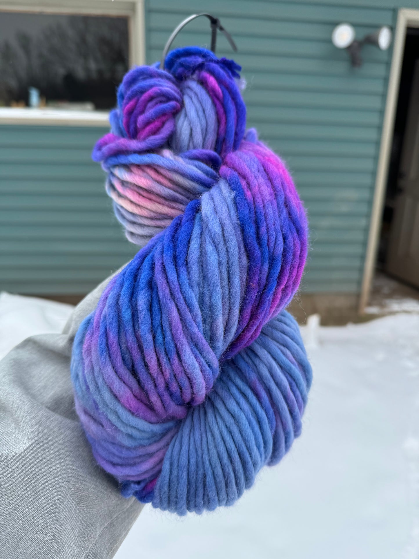 Dip N Dot - Hand Dyed Wool Yarn - Super Bulky