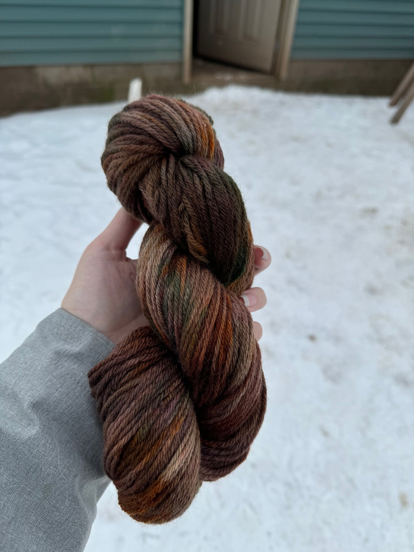 Garden - Hand Dyed Wool Yarn - Worsted