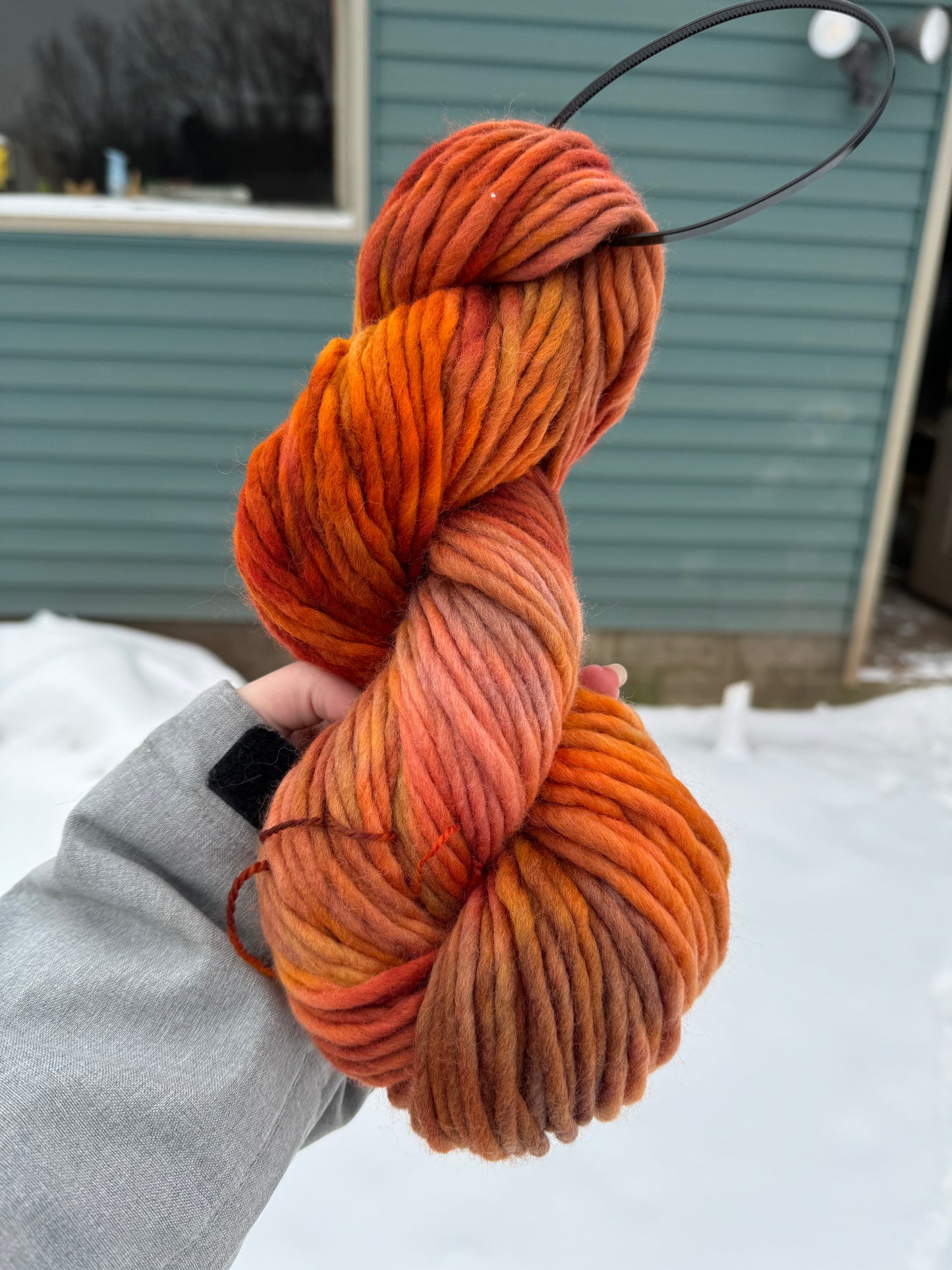 Sunkissed - Hand Dyed Wool Yarn - Super Bulky