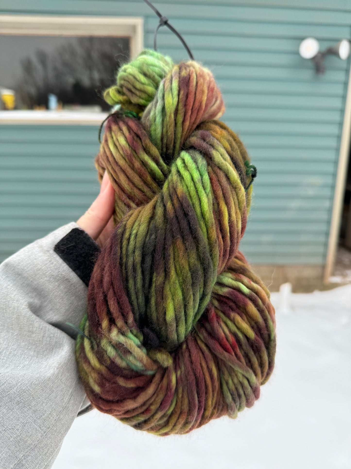 Space Cowboy - Hand Dyed Wool Yarn - Super Bulky