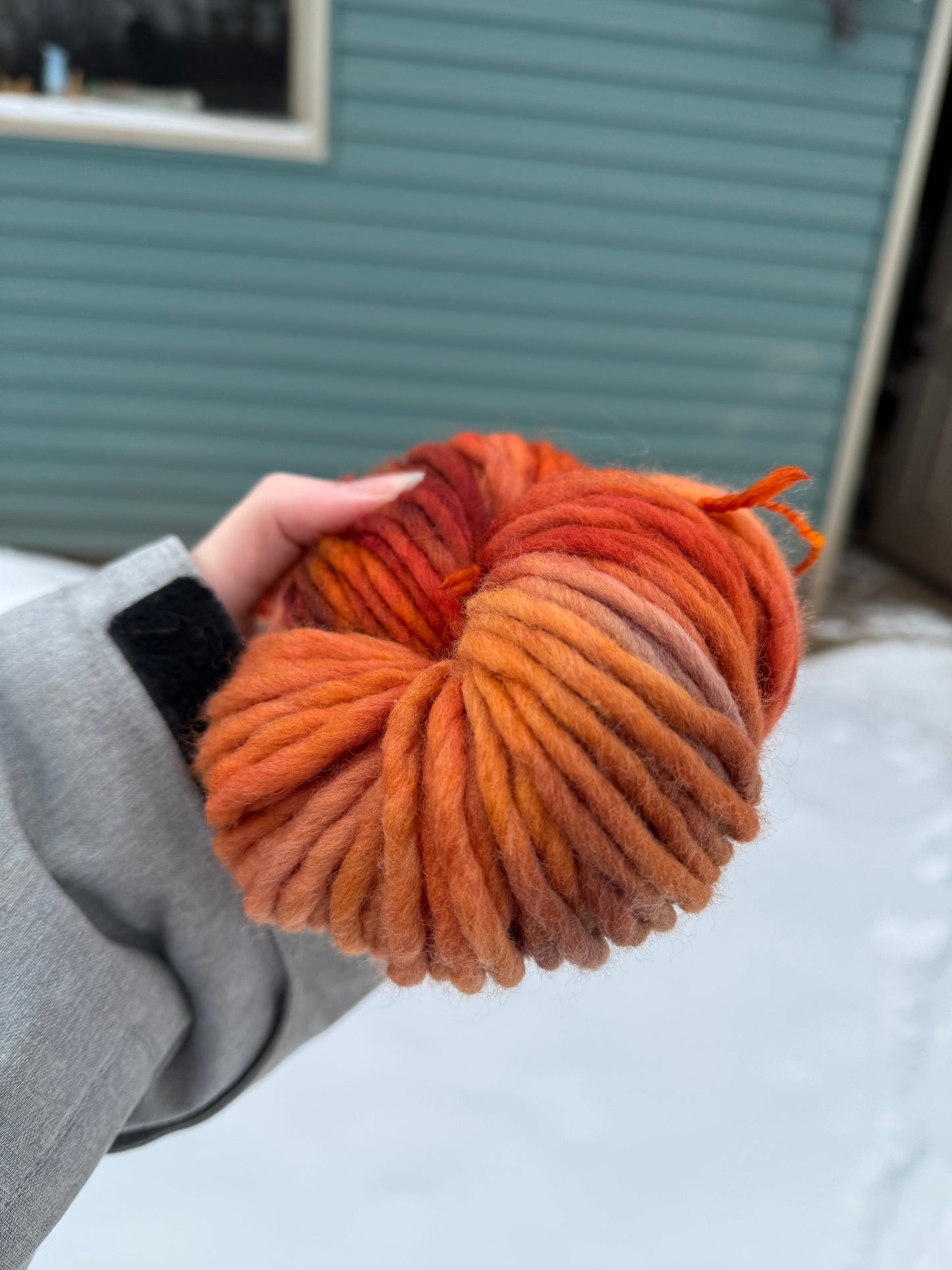 Sunkissed - Hand Dyed Wool Yarn - Super Bulky