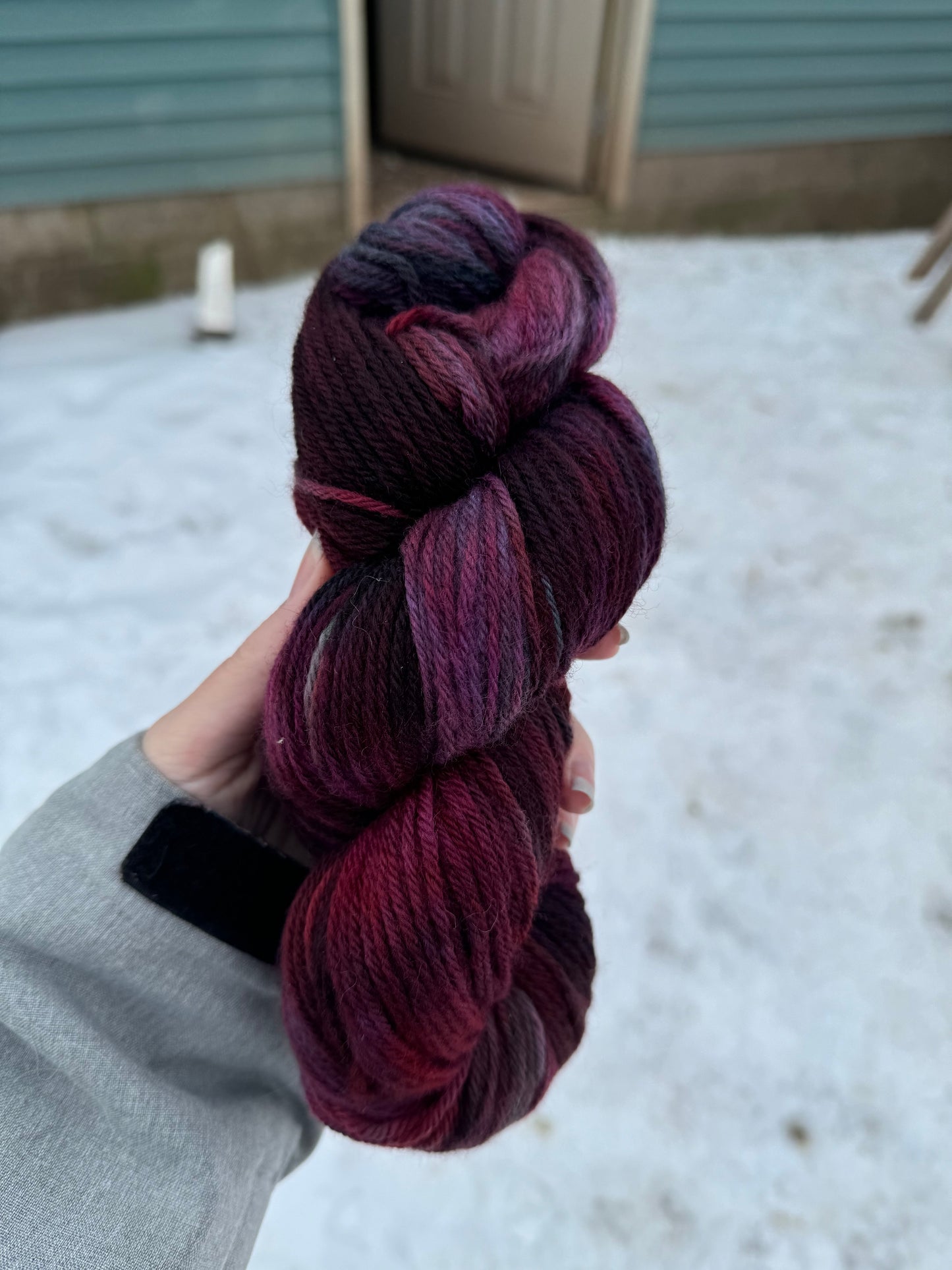 Jewel - Hand Dyed Wool Yarn - Worsted