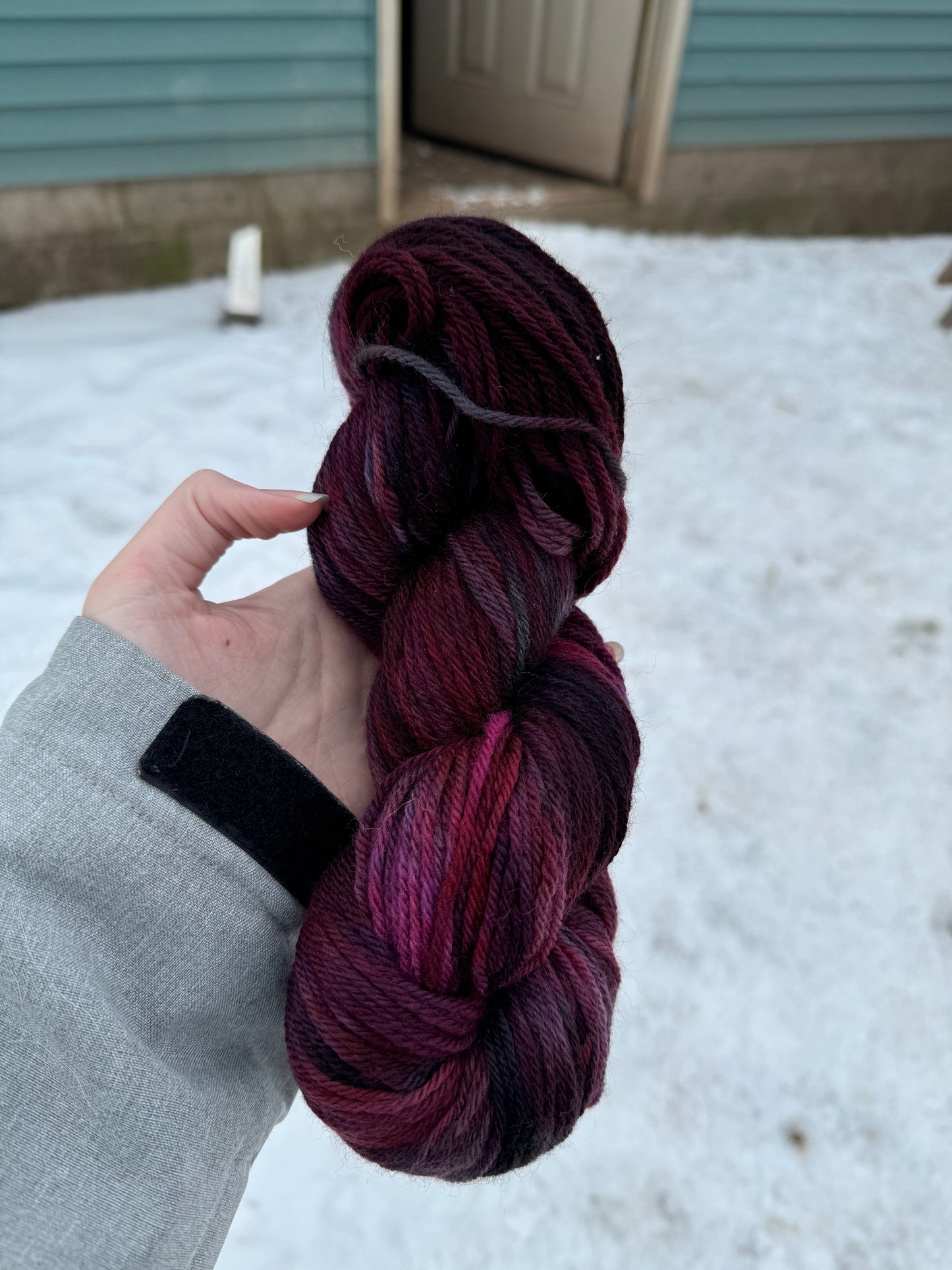 Jewel - Hand Dyed Wool Yarn - Worsted