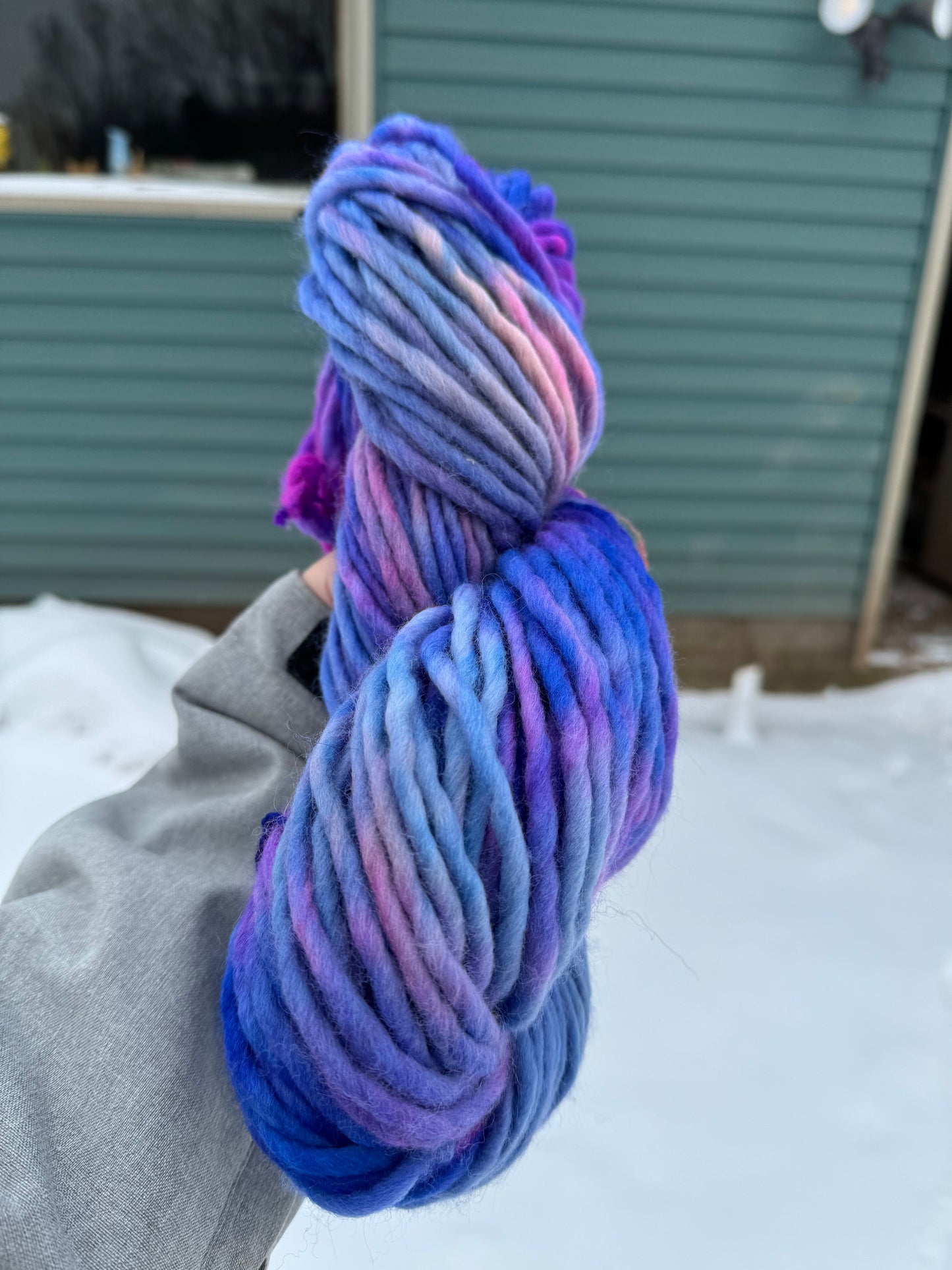 Dip N Dot - Hand Dyed Wool Yarn - Super Bulky