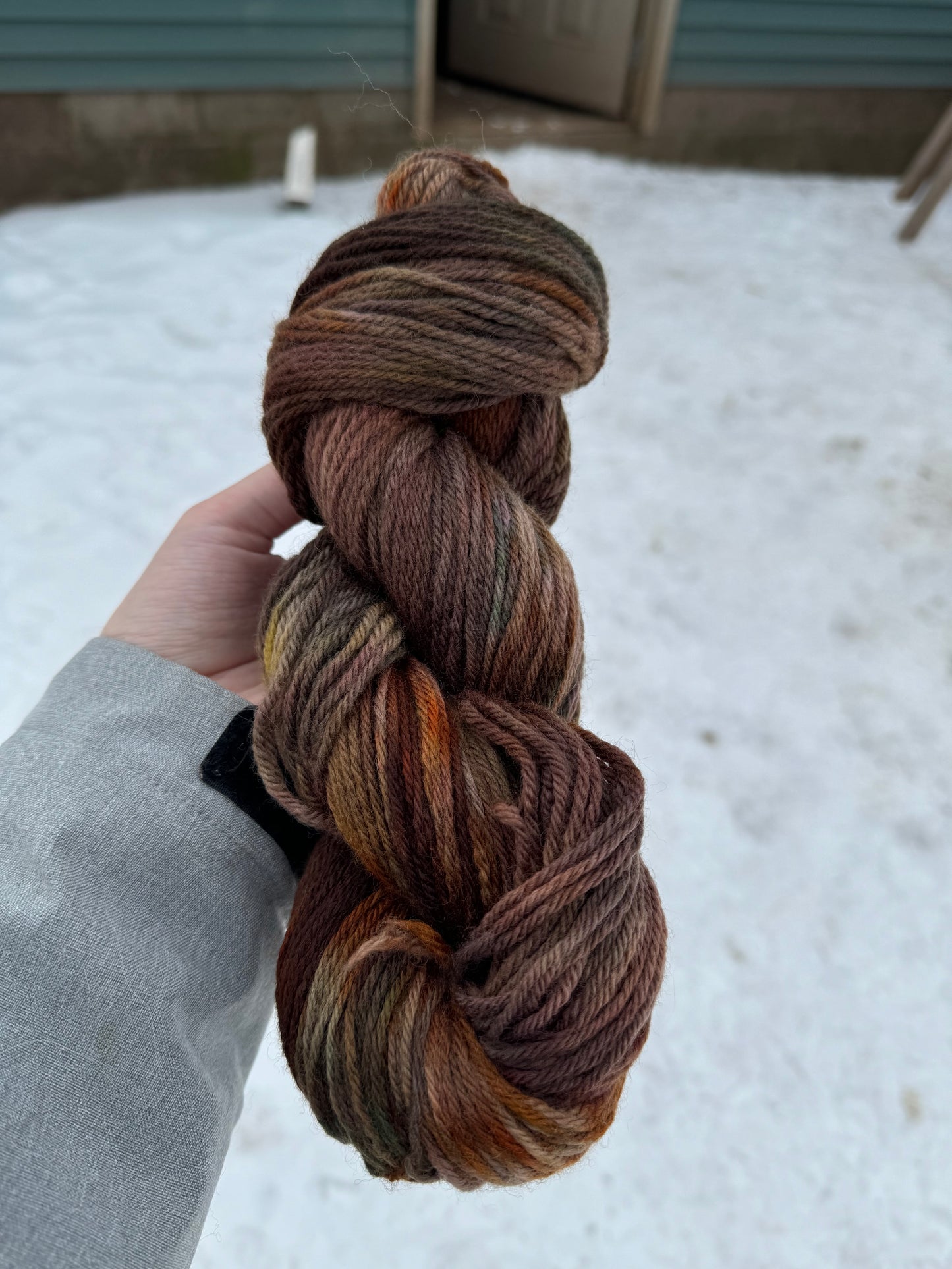 Garden - Hand Dyed Wool Yarn - Worsted